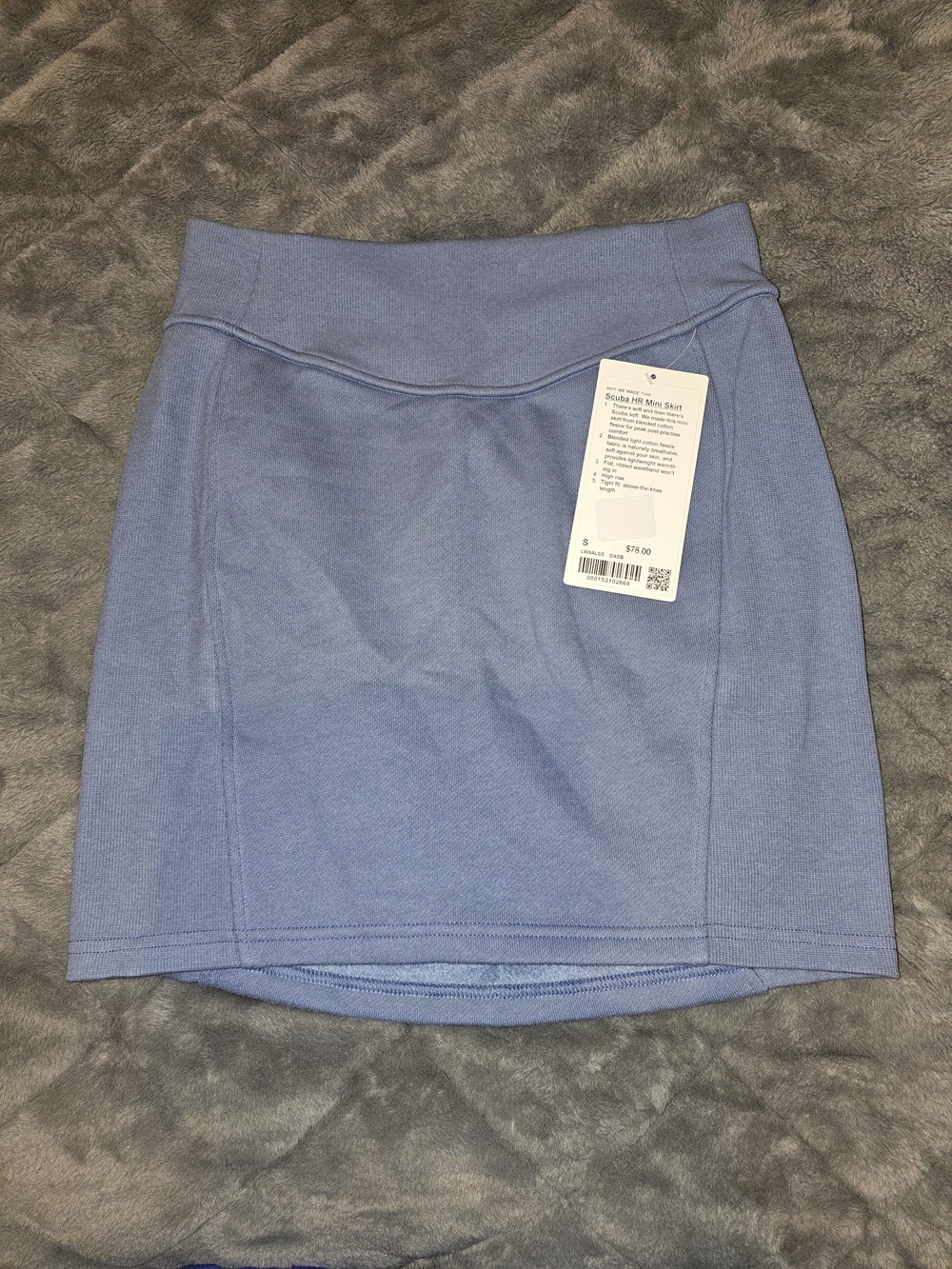 NWT lululemon athletica Light Blue Athletic Skirt